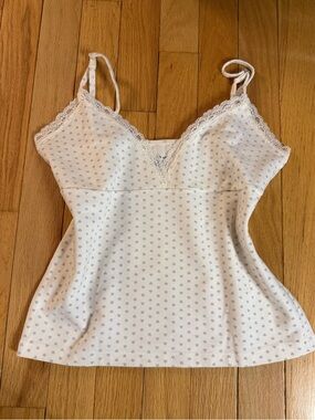 brandy melville blue hearts amara tank top